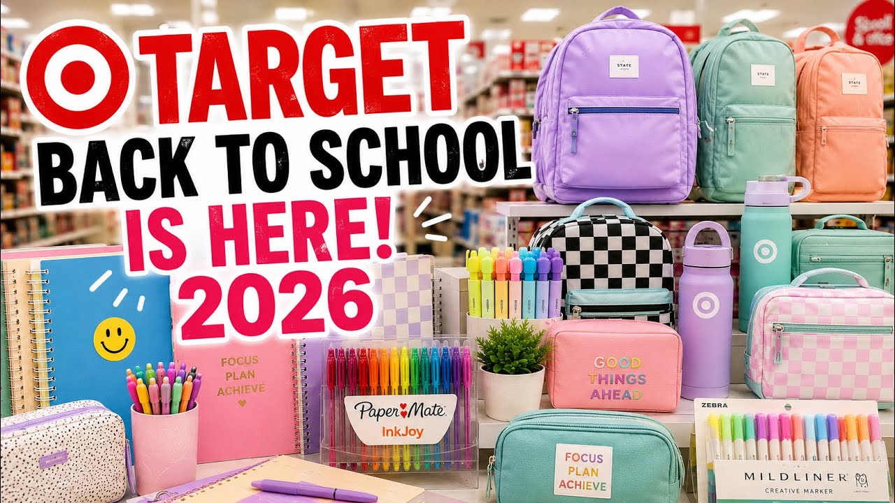 TARGET: СНОВА В ШКОЛУ 2026 УЖЕ ЗДЕСЬ! 🎯