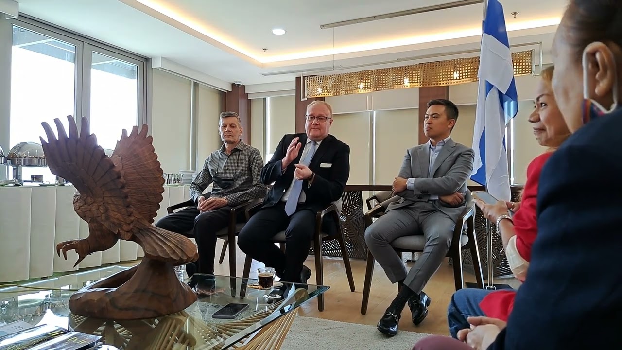 KUAN: FINLAND CONSULATE OFFICE IN CEBU PARK CENTRALE IT PARK, HONORARY CONSUL SOBERANO