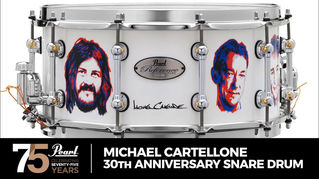 Michael Cartellone 30th Anniversary Snare Drum