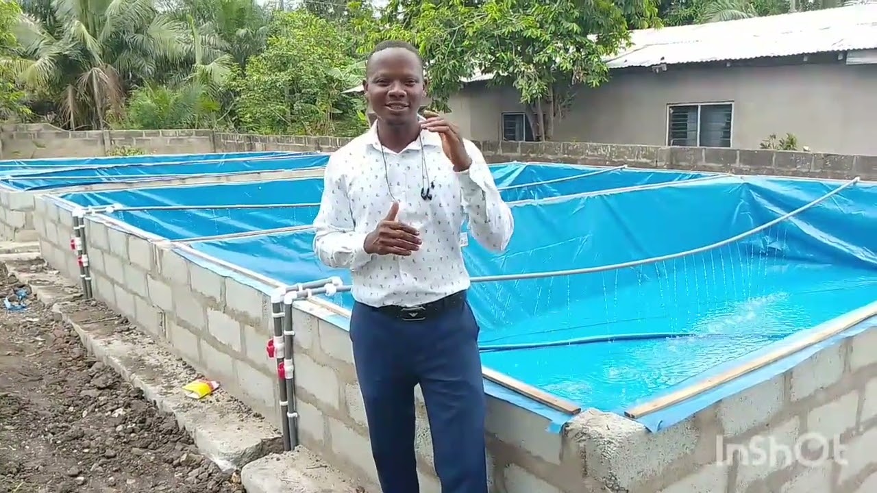 10 days hybrid fishpond construction