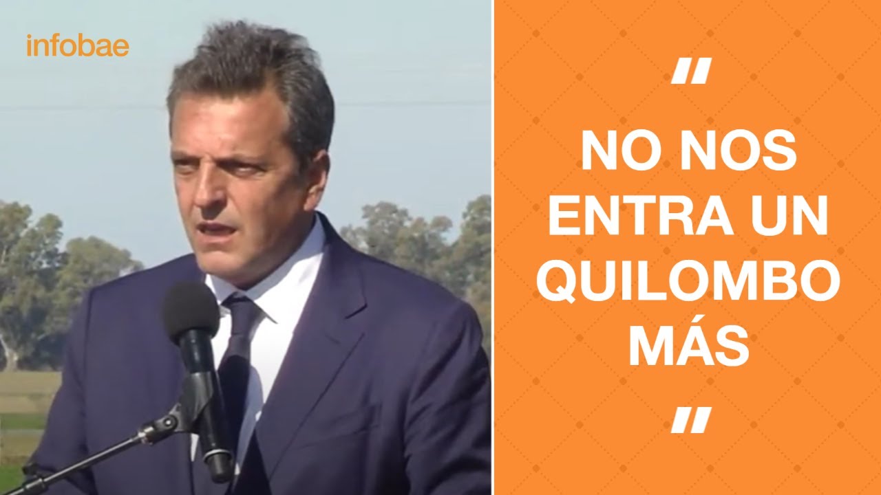 El ministro de Econom&iacute;a, Sergio Massa volvi&oacute; a referirse a la interna en el Frente de Todos