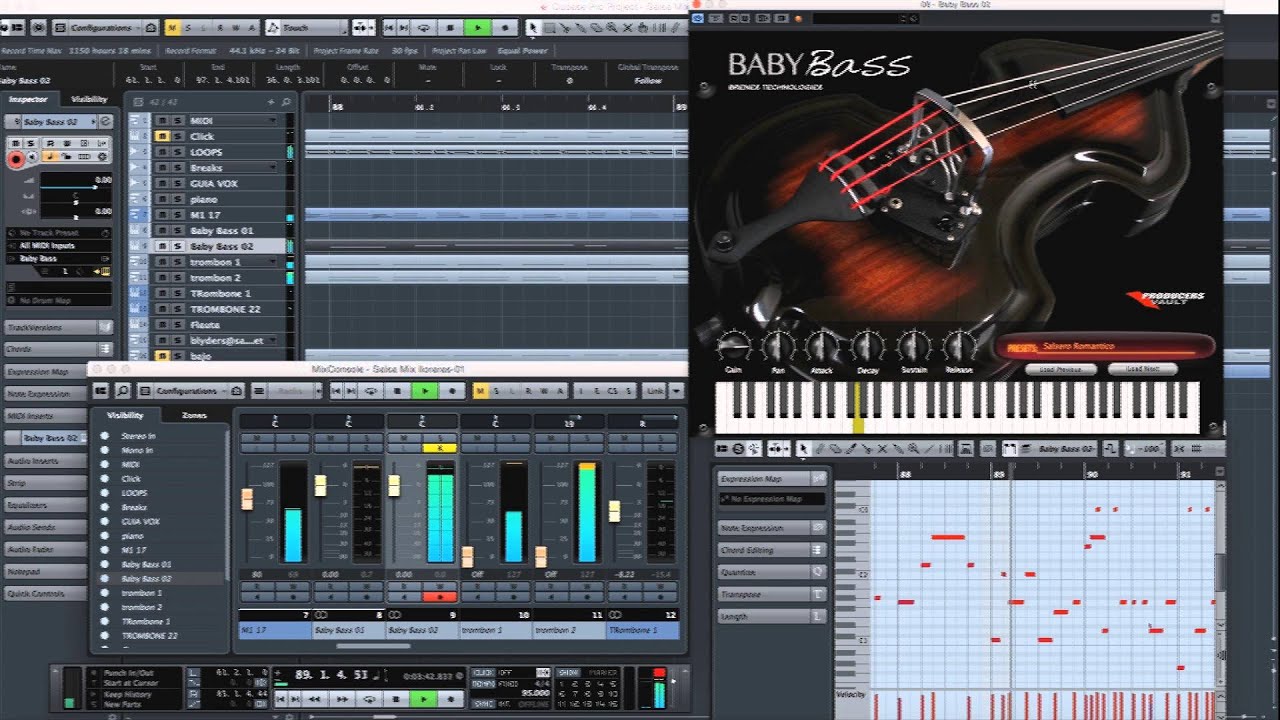 Baby Bass Virtual Instrument Demo Baby Bass VST AU Plugin