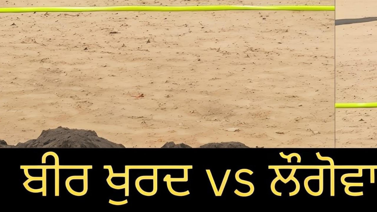 pendu chahal Pb31 is live Bir khurd vs longowal cricket tournament