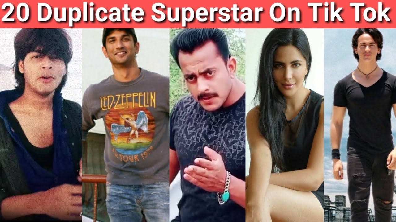 Top 20 Bollywood Duplicate Star On Tik Tok | Duplicate Salman Khan ,Varun Dhawan , Sushant