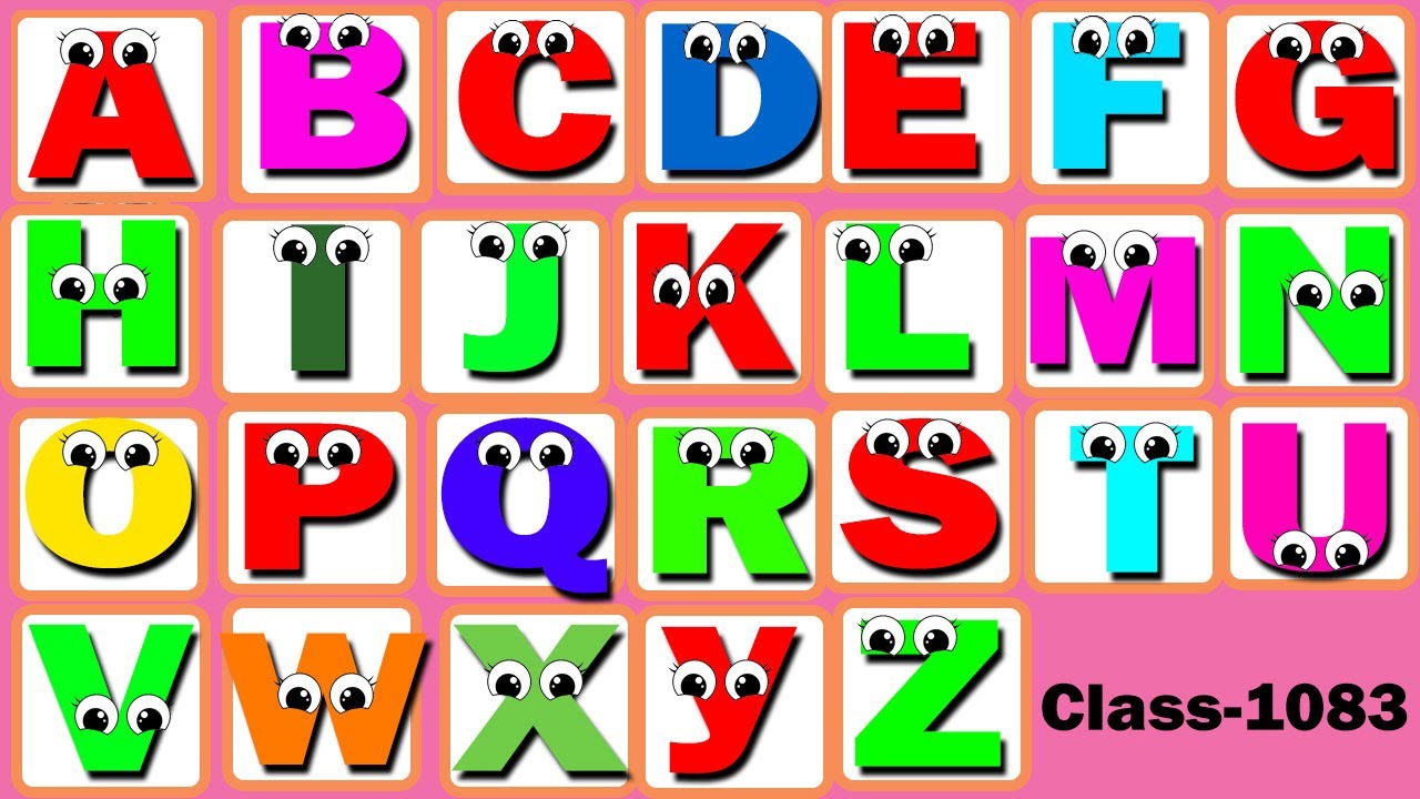 ABC Kid's Song/ABC Phonics Song /ABC lyrics song/Tiny Tots /Kiddos Study Zone#abcdrhymesforkids 1083