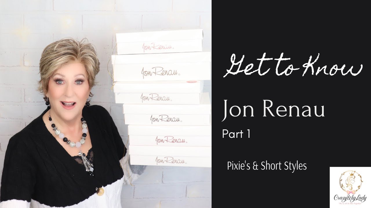 Get to know JON RENAU wigs | Jon Renau Pixie's and short styles | CrazyWigLady
