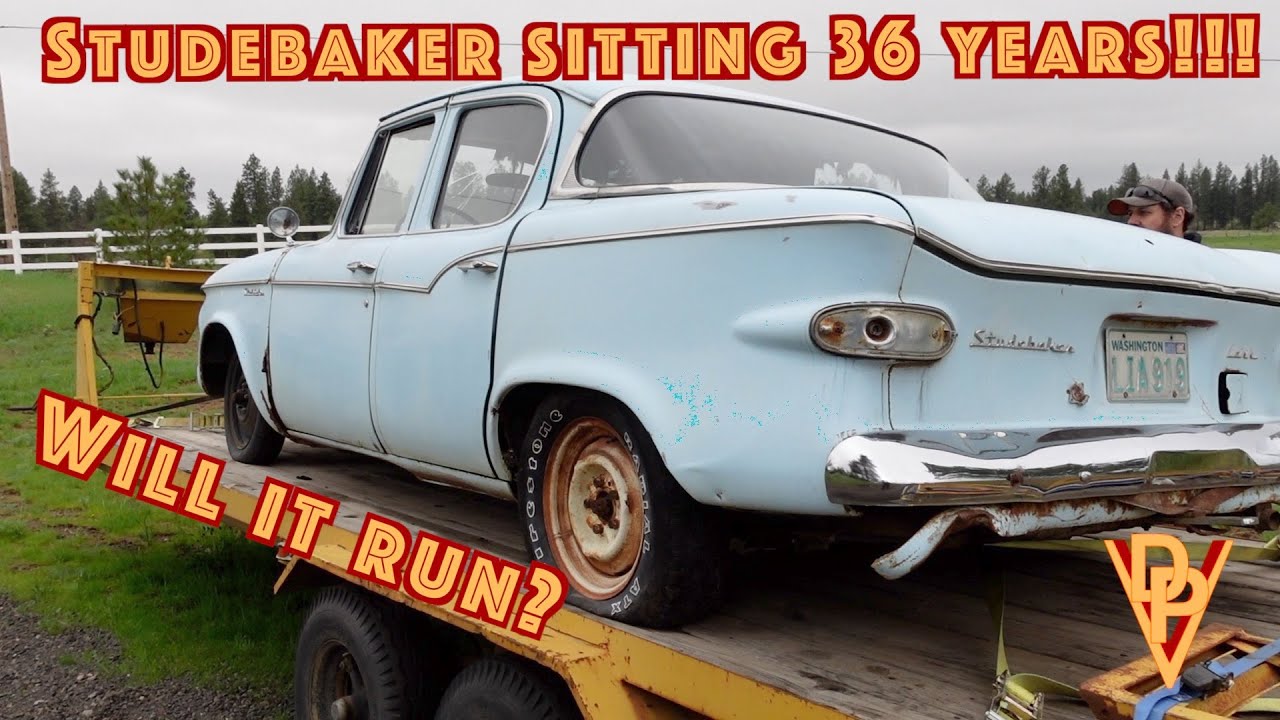 Will it Run? 1959 Studebaker Lark Sitting 36 Years!!!