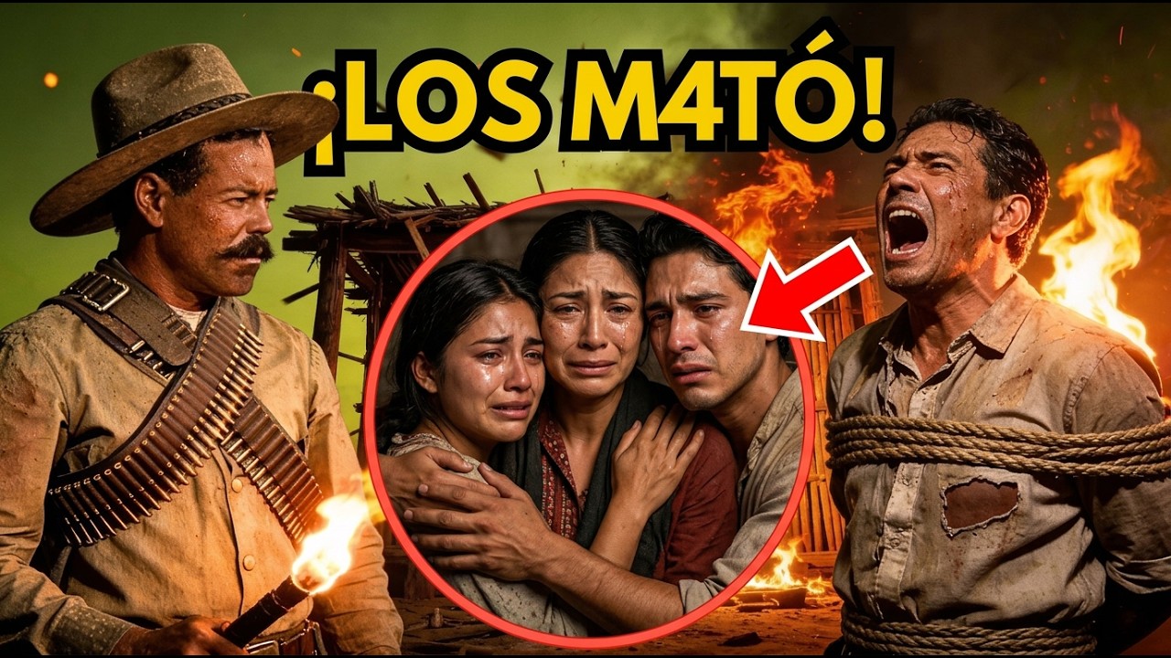 HACENDADO QU3MÓ V1VA a una FAMILIA ENTERA… sin saber que PANCHO VILLA ya iba en camino