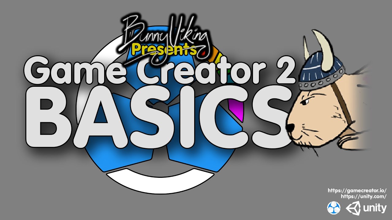 Game Creator 2 Basics - How to open a door and turn on a light. Unity tutorial.