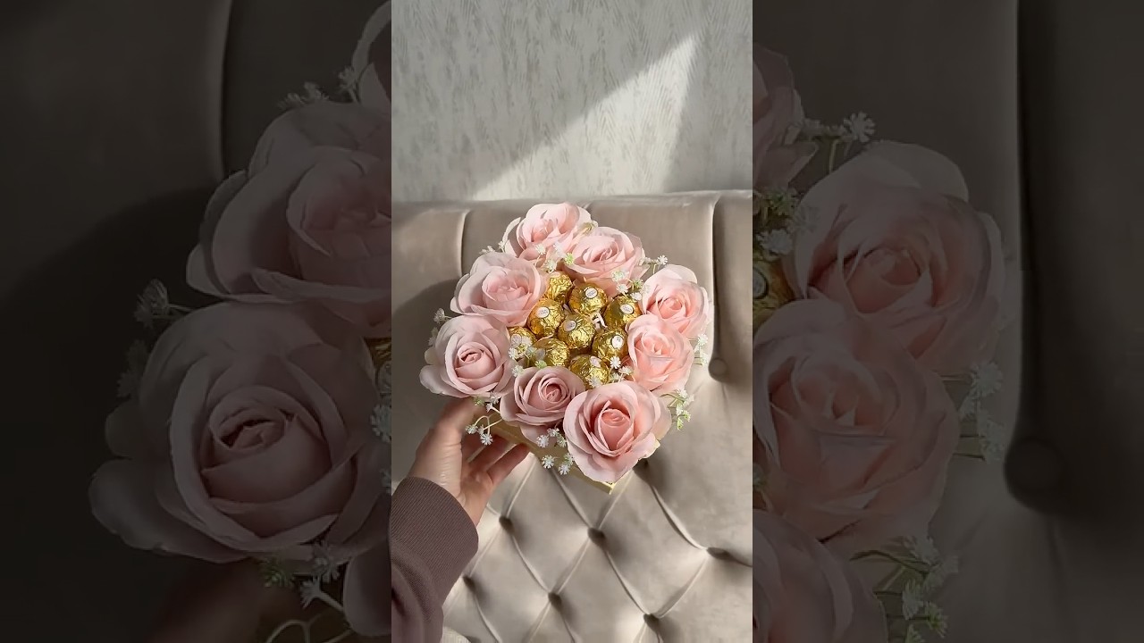 Ferrero ROCHER Gift Box  DIY Chocolate GIFT Idea💝🍫