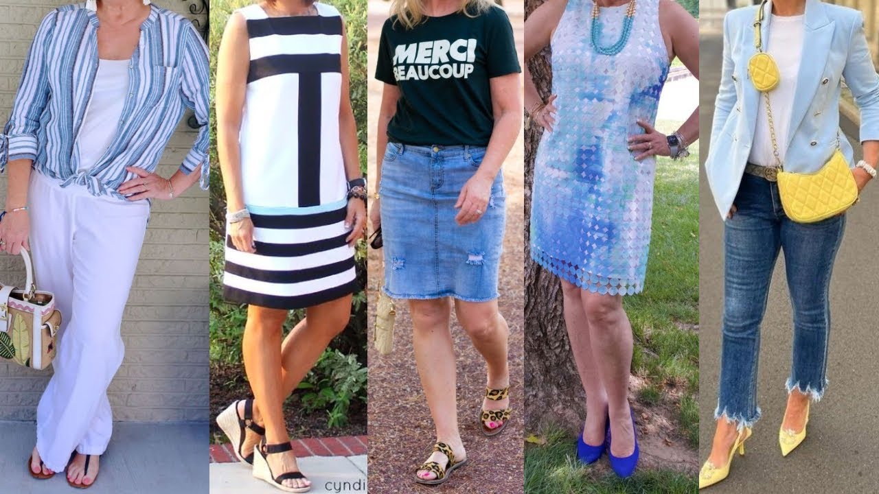 LUCE MODERNA ATRACTIVA Y JUVENIL PASADOS LOS 50 CON ESTA ROPA DE MODA 2024 PARA SEÑORAS MADURAS