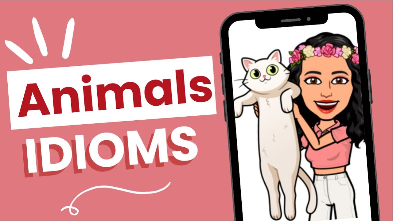 FUNNY ANIMAL IDIOMS IN ENGLISH | USEFUL IDIOMS FOR DAILY CONVERSATIONS