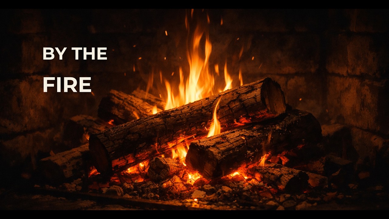 Cozy Fireplace Sounds for Relaxation & Focus 🔥 | Crackling Fire Ambience | 10 Hours
