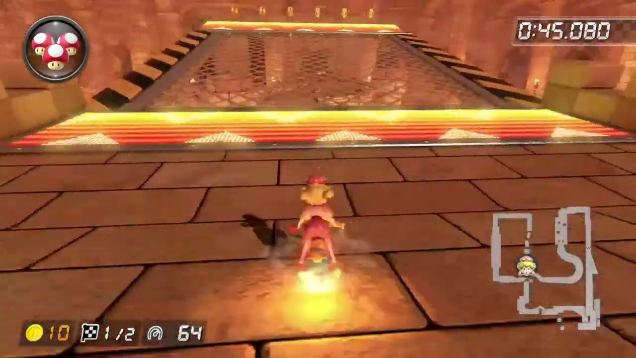 CTGP Deluxe GBA Bowser Castle 4 150cc (NITA) 2:17:886