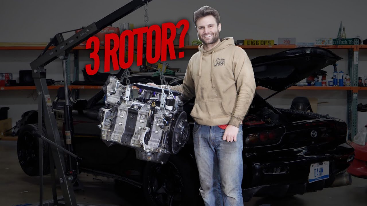 3 Rotor in the Corvette? The 20B gets pulled from the RX-7
