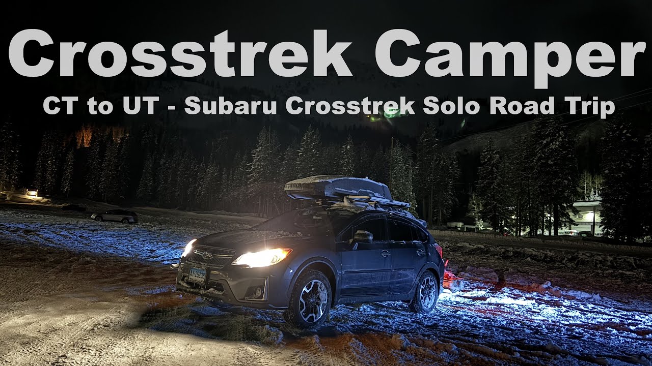 CT to UT in 3 Days! Subaru Crosstrek Solo Road Trip