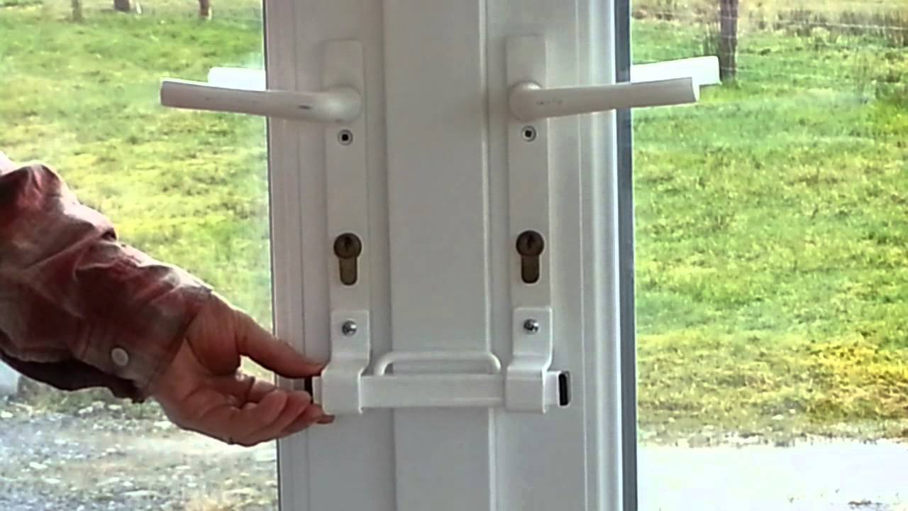 The Burglarybuster 2 French Door Keyless Cuff Lock