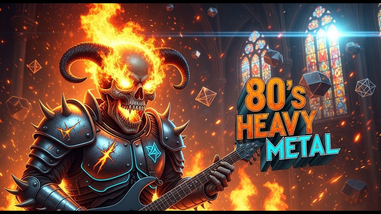 🤘 HEAVY METAL 80 • Steel Warriors • 1 Hour Mix