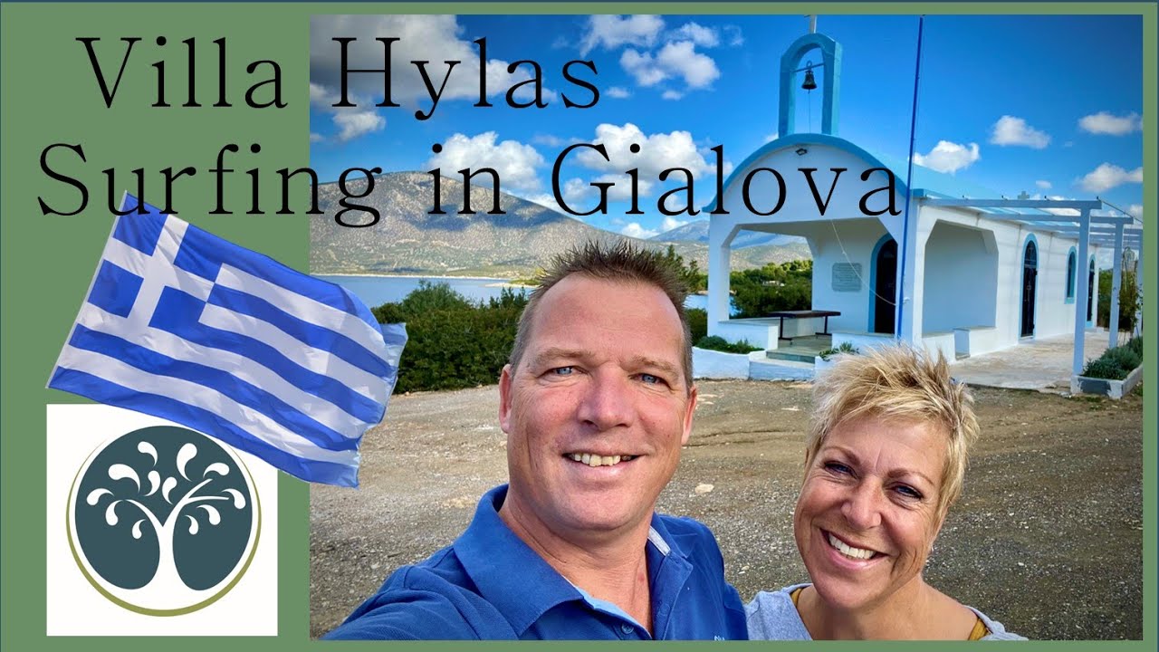 Windsurfing Gialova Greece, DJI Mavic 2 pro, kitesurfing, Holyday Peloponneso, Villa Hylas.