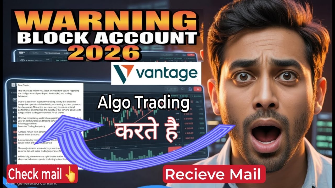 ⚠️ Vantage Broker WARNING 2026  | Algo Trading Se Account Block?@TradeDangal