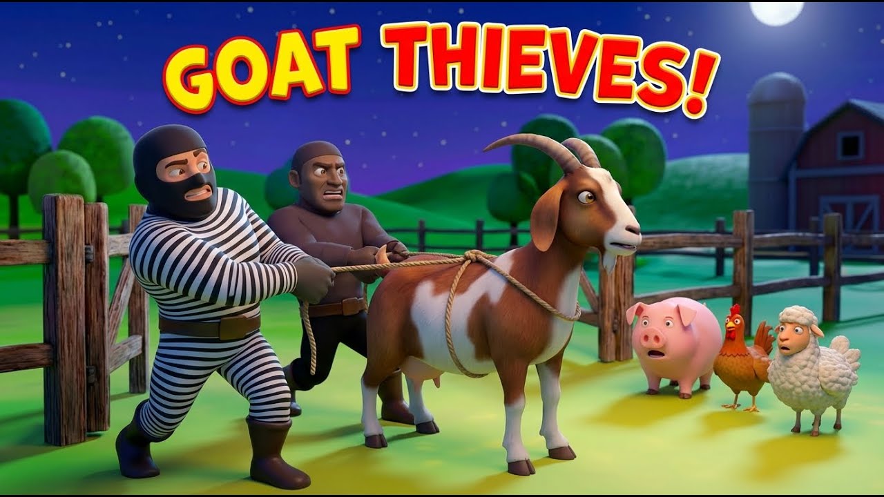 Oh My God! Thieves Steal All Animals from Old MacDonald’s Farm See What happend.