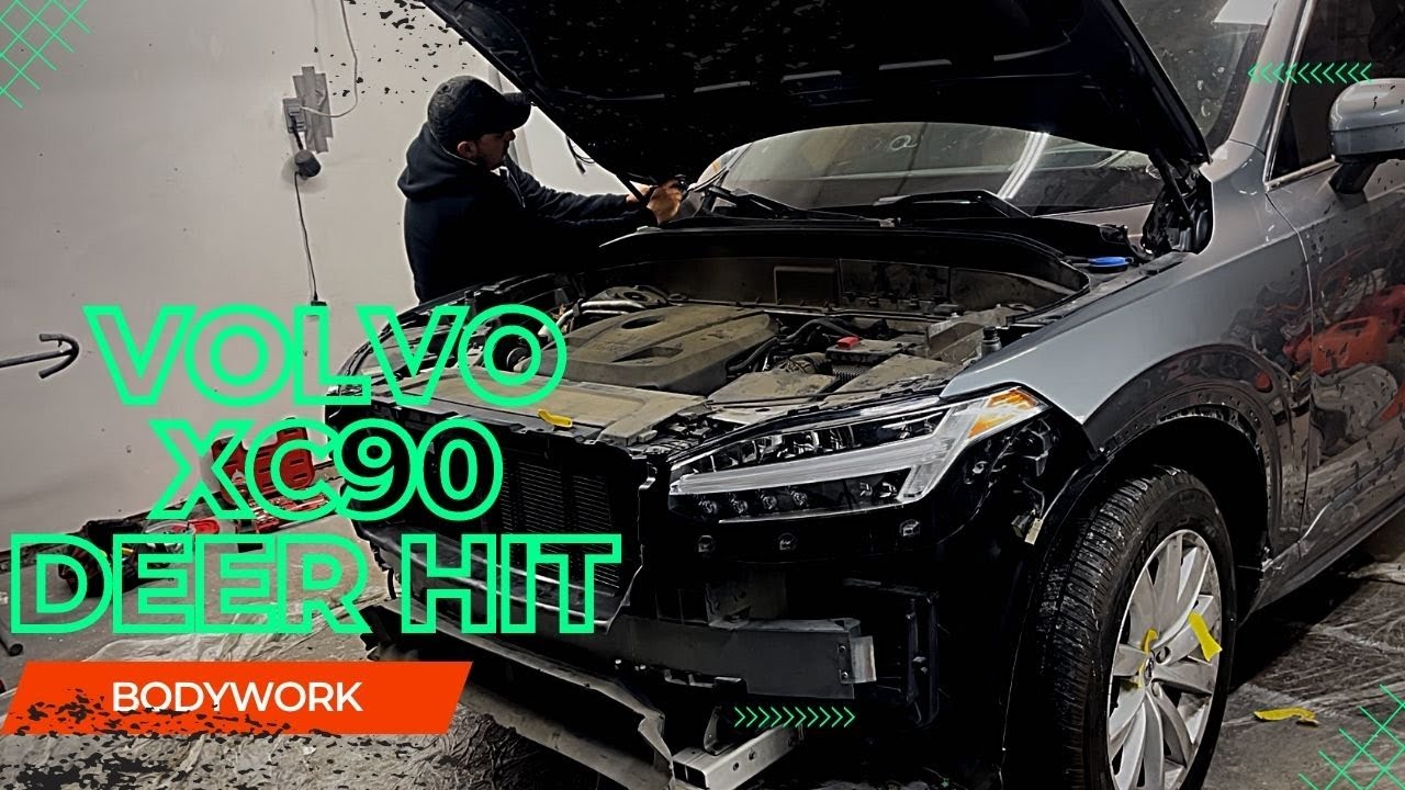 Full Repair For 2019 Volvo XC90 (Body Work And Paint) PART 1