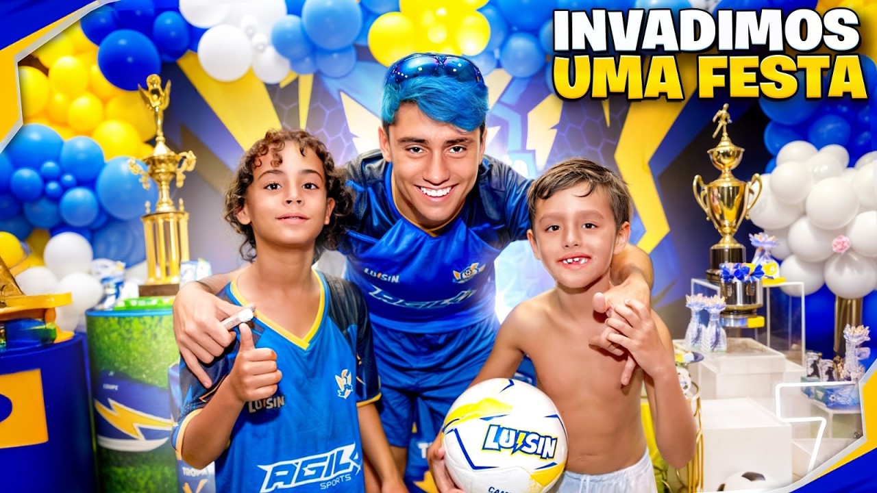 INVADIMOS UMA FESTA DE UM INSCRITO!
