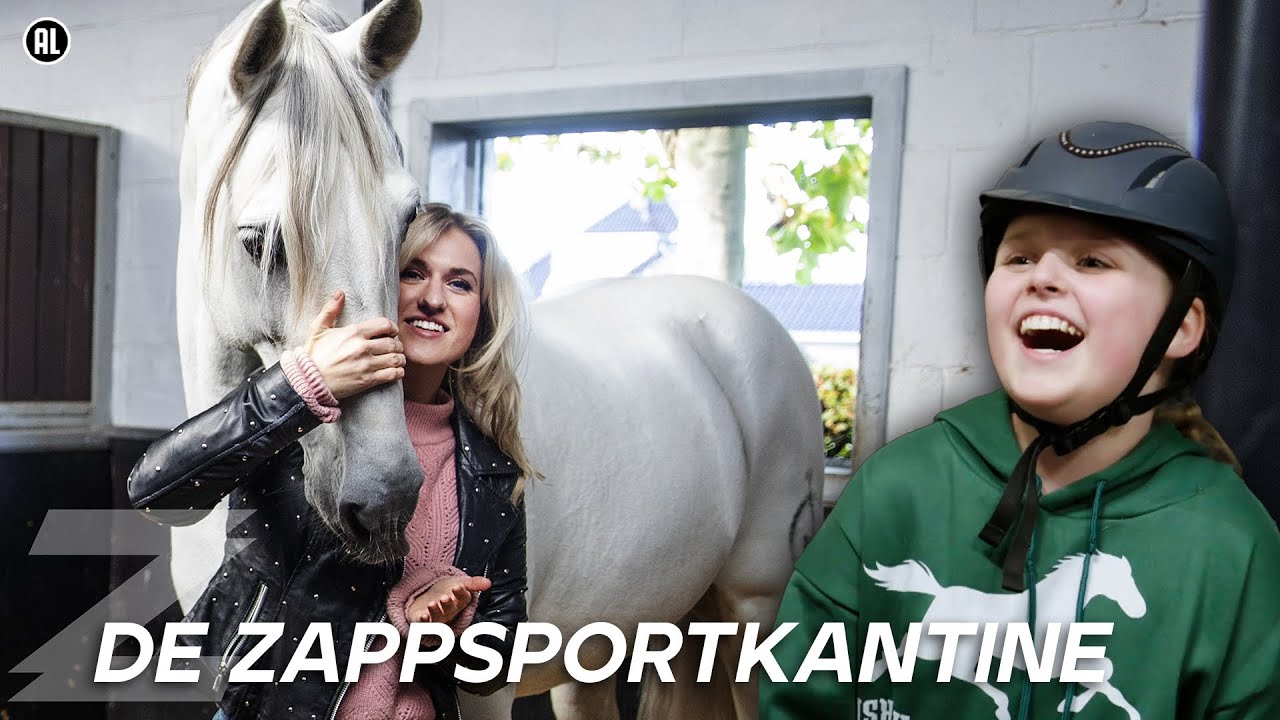 RIJDEN MET GEORGE OP DE MANEGE VAN BRITT DEKKER!🐴 | De Zappsportkantine