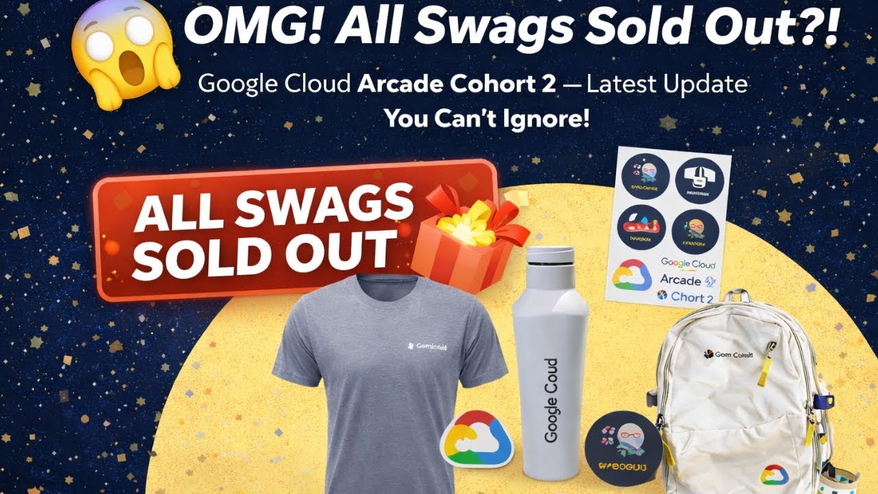😱 Боже мой! Никаких крутых вещей не осталось?! Последнее обновление Google Cloud Arcade Cohort 2,...