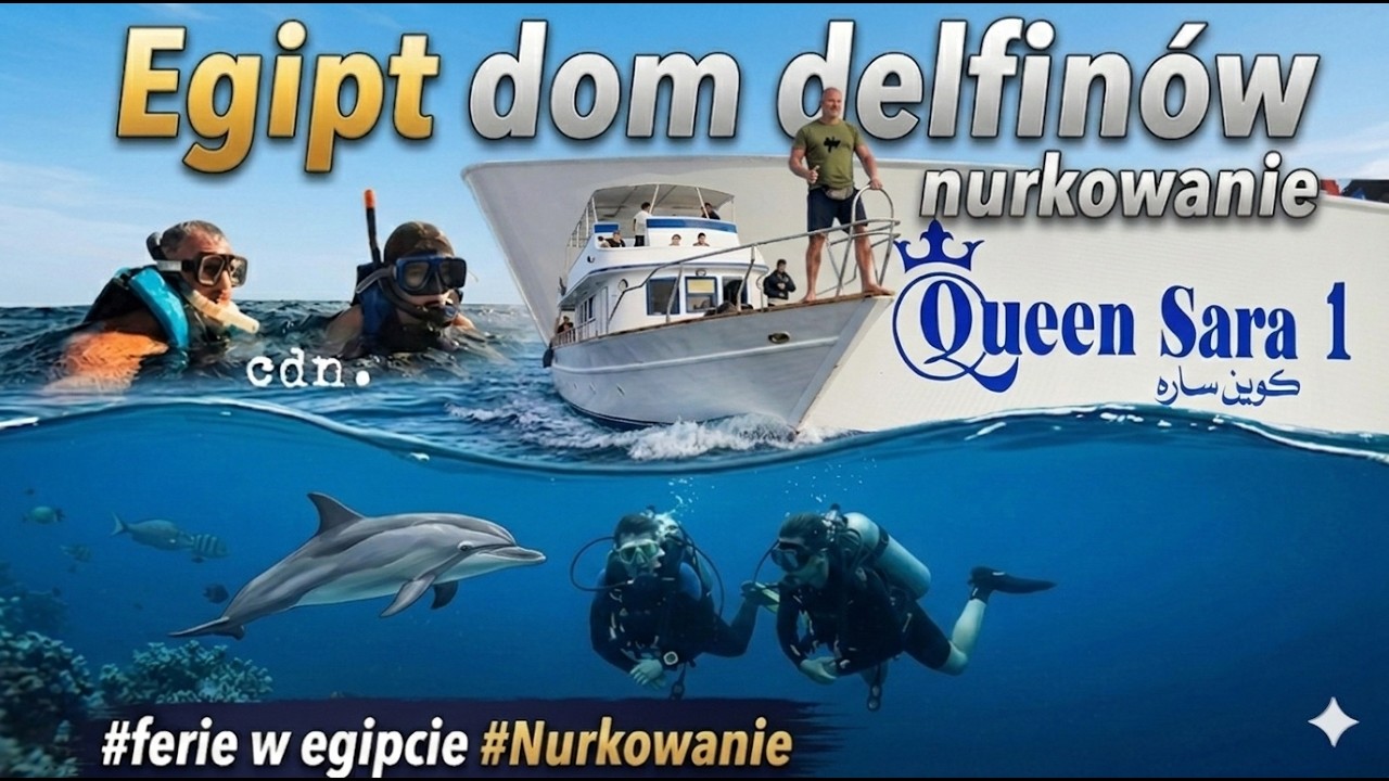 Queen Sara 1, delfiny i snurkowanie – czy żałujemy? Ferie w Egipcie