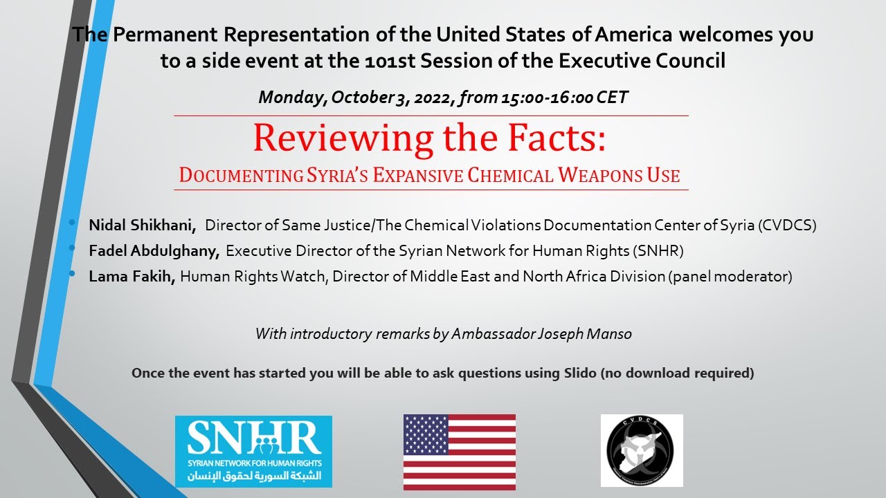 Reviewing the Facts: Documenting Syria’s Expansive Chemical Weapons Use