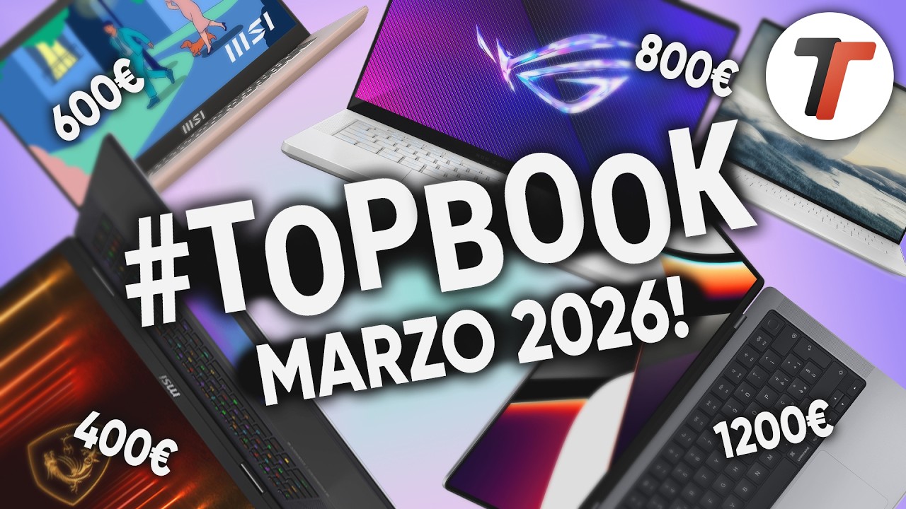 MIGLIORI NOTEBOOK di MARZO 2026 #TopBook