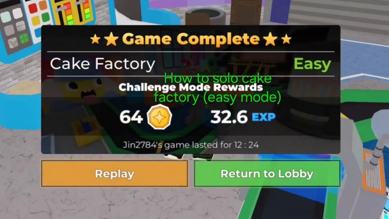 How to solo cake factory (easy mode) @Jin2784 (Tower heroes × make a cake)