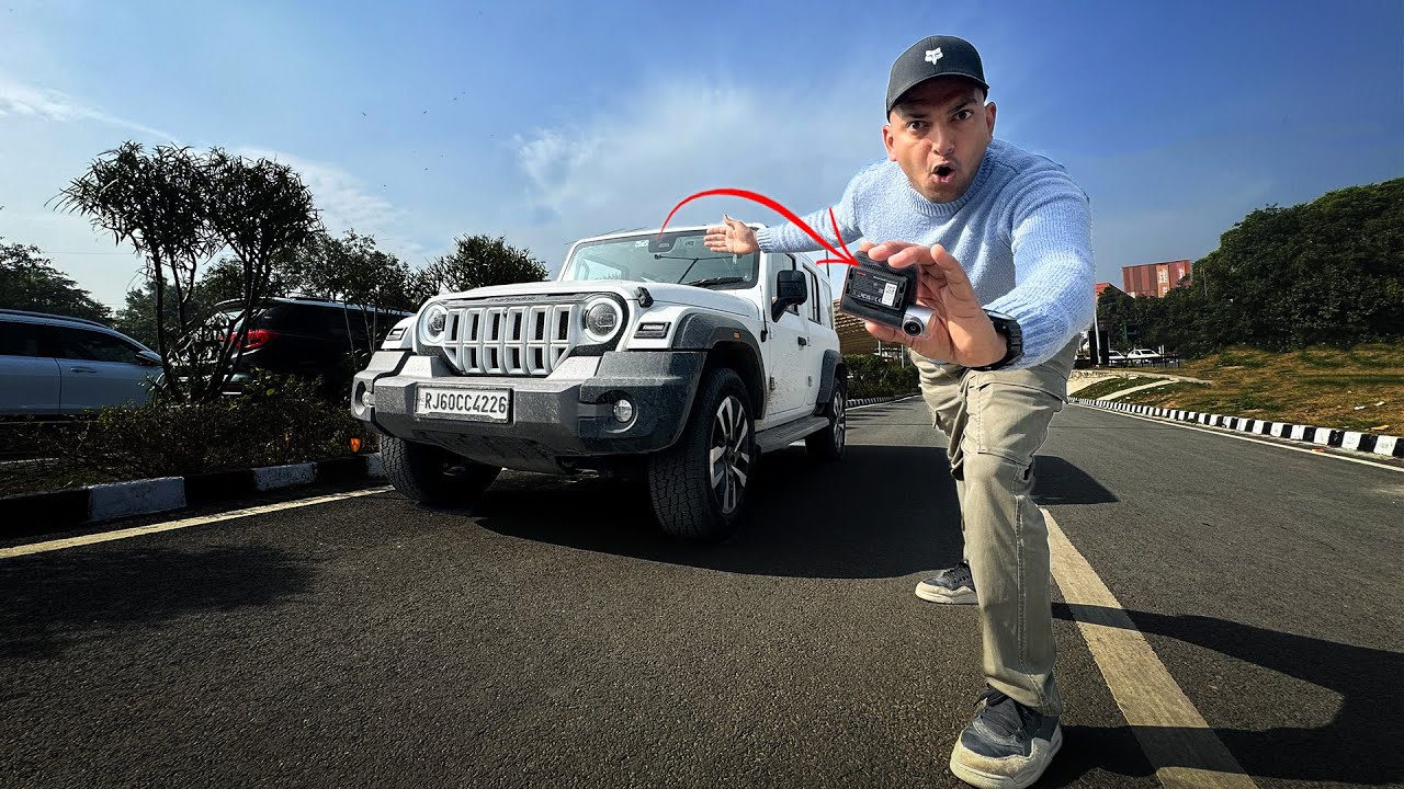 New Dashcam for my Thar Roxx | 70mai A510 | Gagan Choudhary