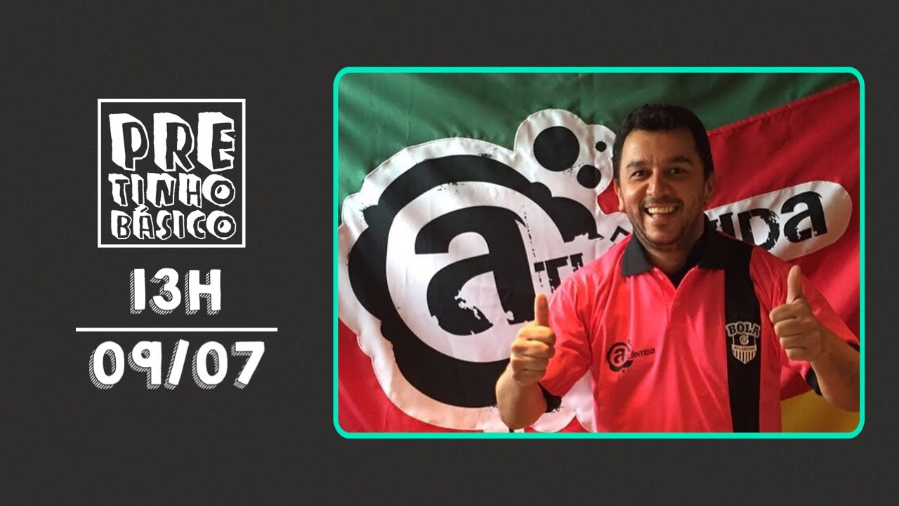 PRETINHO BÁSICO 13H AO VIVO | Rede Atlântida | 09/07