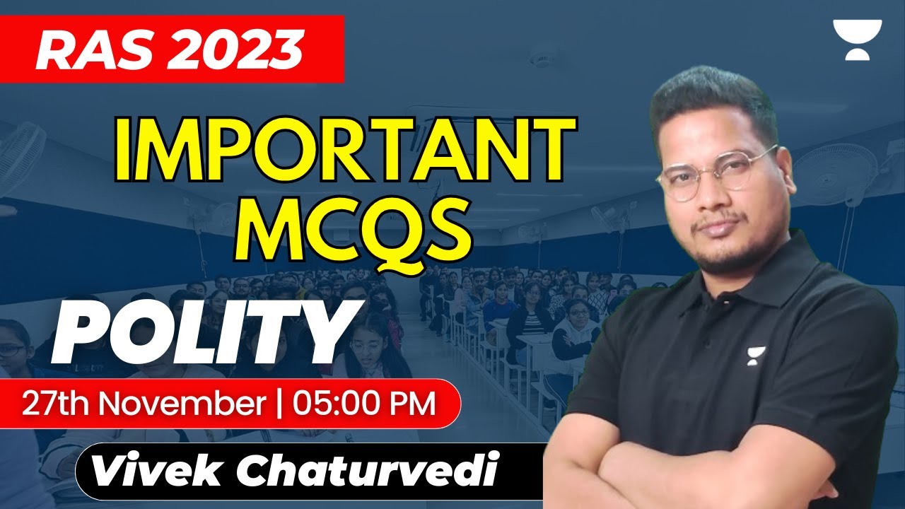 IMPORTANT MCQ | Indian Polity | RPSC RAS Exam | Vivek