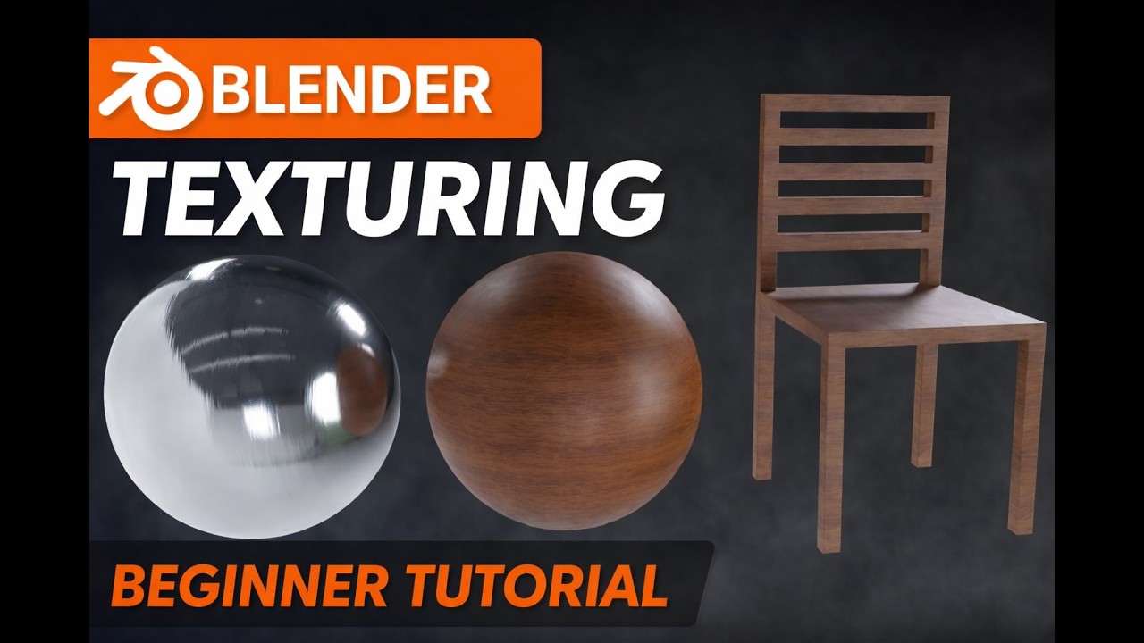 Blender Beginner Tutorial 2026 | Chapter 5 All About Texturing (Hindi)