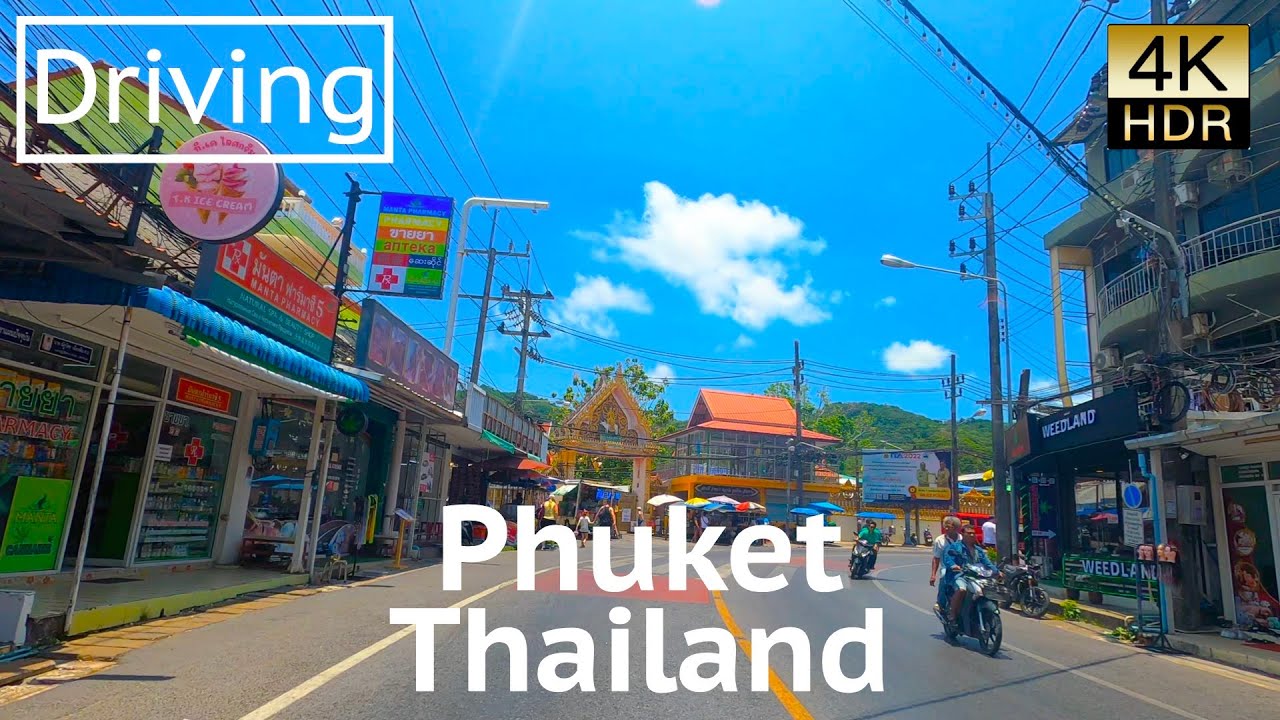 Автотур на Пхукете | Таиланд🇹🇭 | 4K60fps