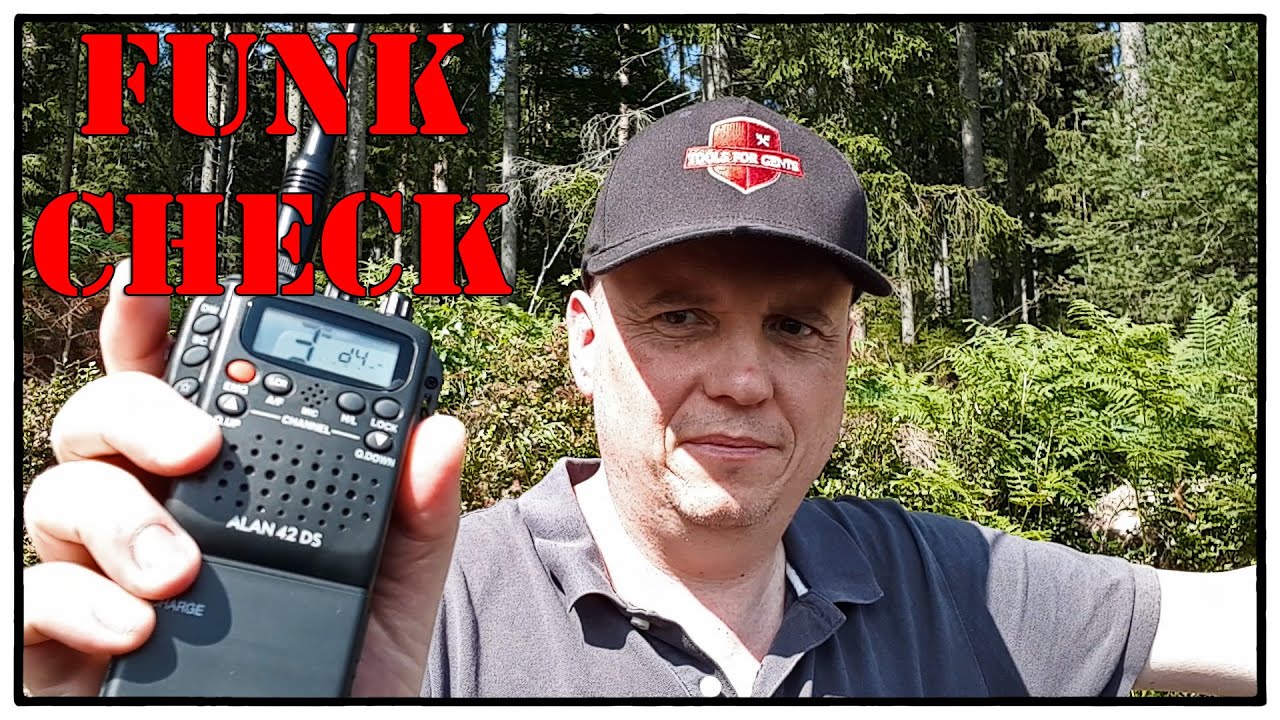 CB-Funk - Midland Alan 42 DS Handfunkgerät / Funk Check 