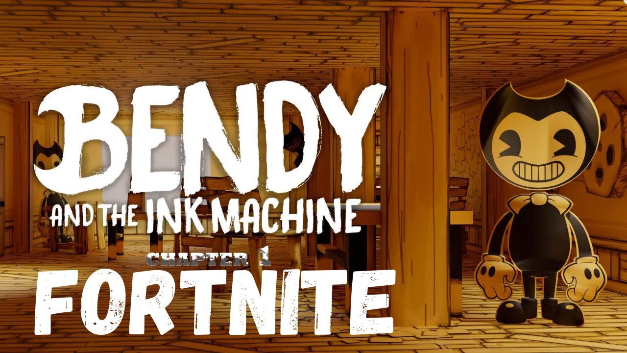 Fortnite Bendy and the Ink Machine Chapter 1 Walkthrough
