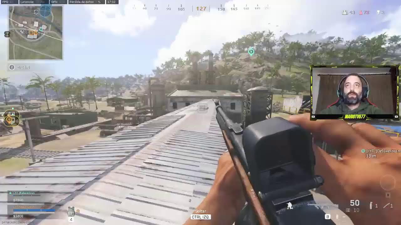 WARZONE en directo      ajugando con DELUXERTRON ....  MarioTV677