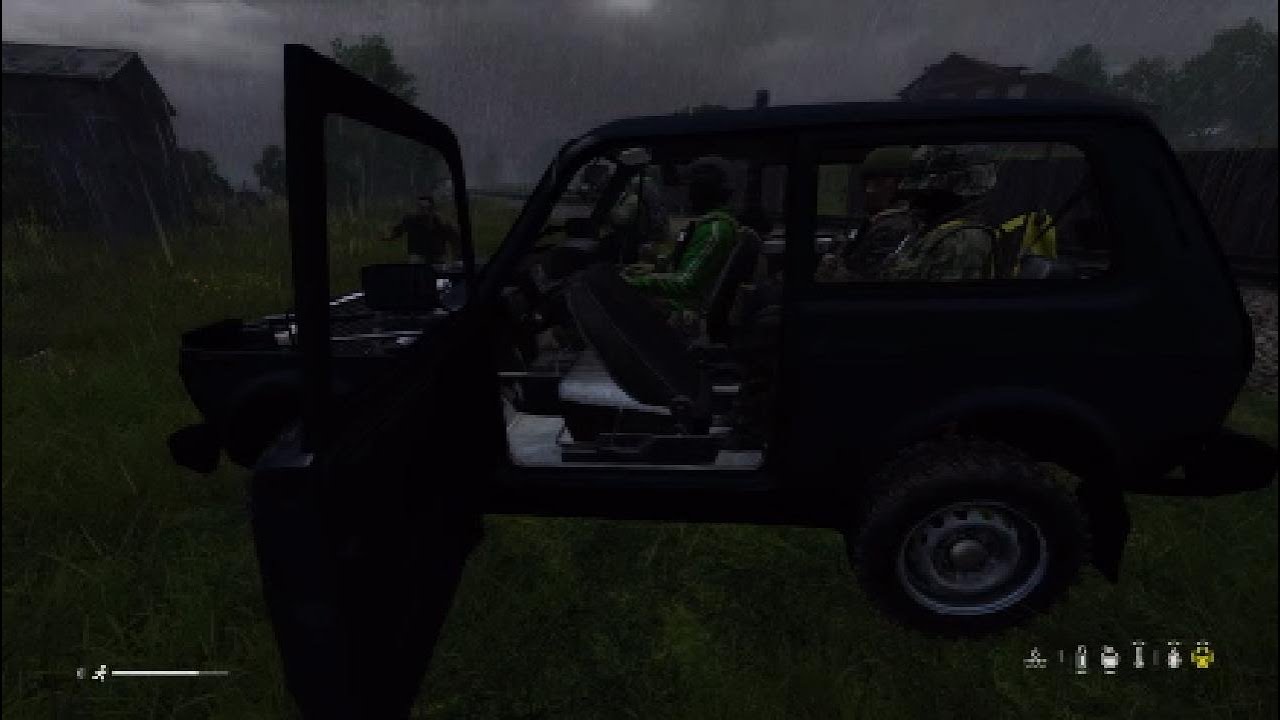 Freshy Steals a car with player in the back