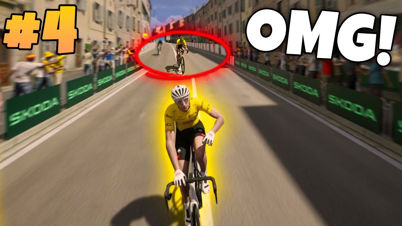 Pogacars HUGE ATTACK Surprises Vingegaard??? #4: Tour De France 2025 Game - UAE (PS5 Gameplay)