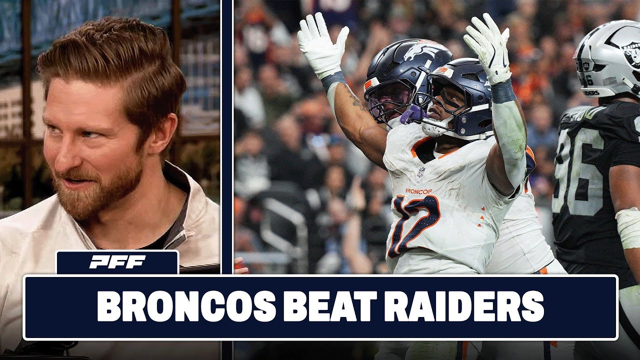 Denver Broncos vs. Las Vegas Raiders Review | PFF Grade Release Show