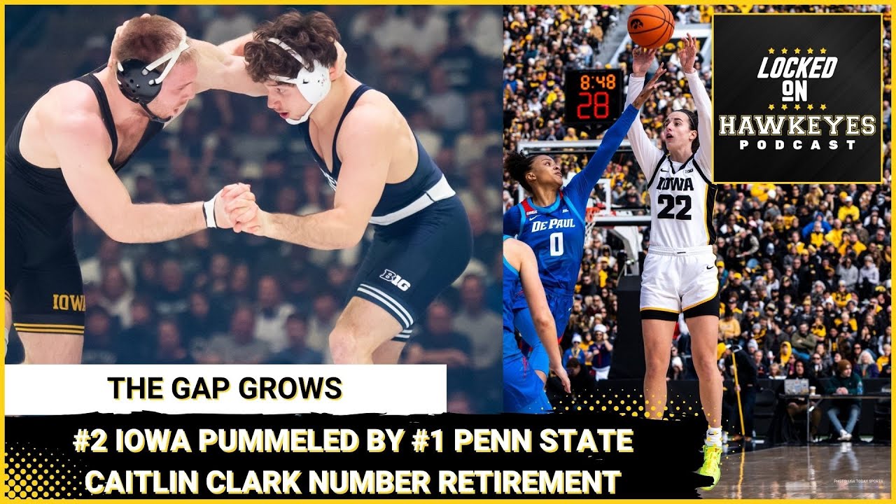 Iowa Wrestling Falls Hard to #1 Penn State, Tom Kakert stops by to talk Iowa Hoops