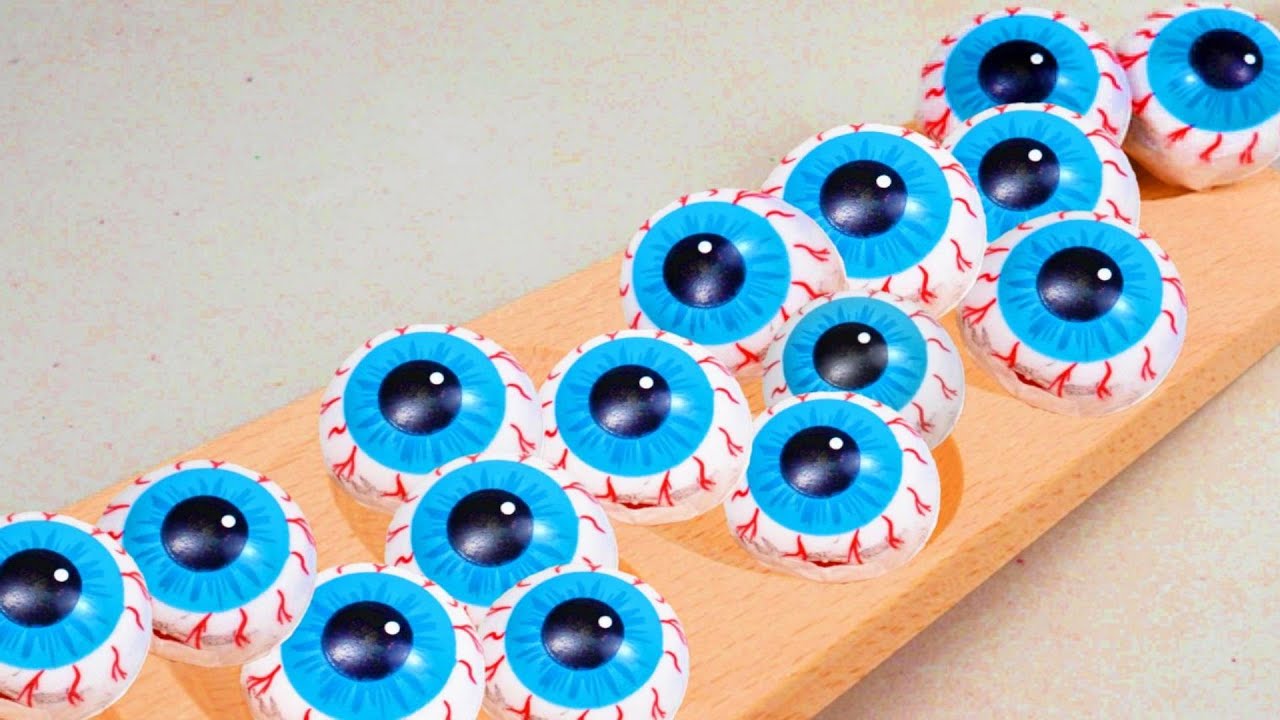 Eyeball Marble Run Race ASMR ☆ Creative Healing Sound