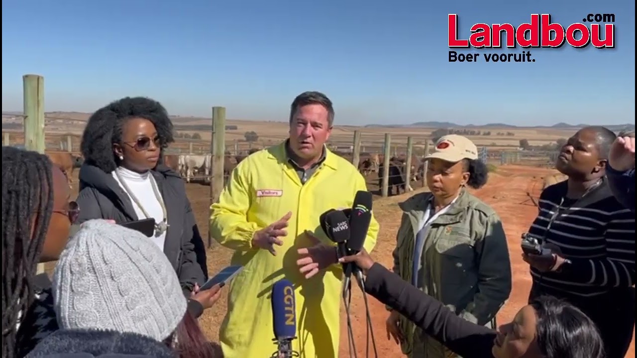 John Steenhuisen, minister van landbou.