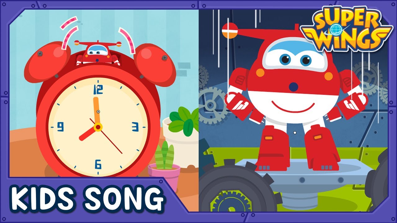 Ring Ring Ring | Kids Songs | Nursery Rhymes | Super wings song