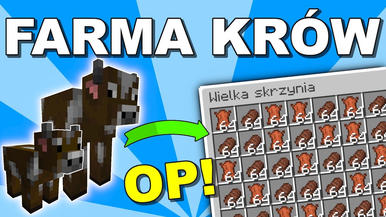 Najlepsza AUTOMATYCZNA farma KR&Oacute;W w Minecraft 26.1! Java i Bedrock
