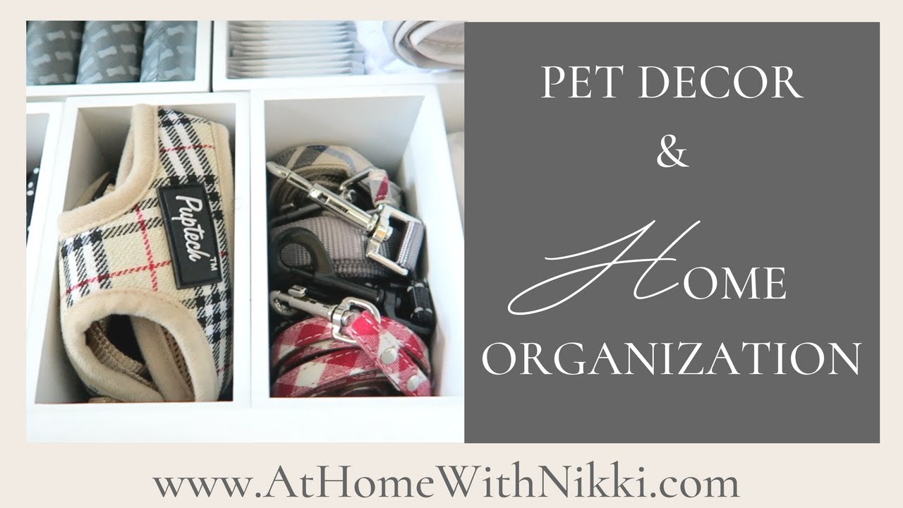 PET ORGANIZATION | HOW TO INCORPORATE PETS INTO YOUR HOME DECOR